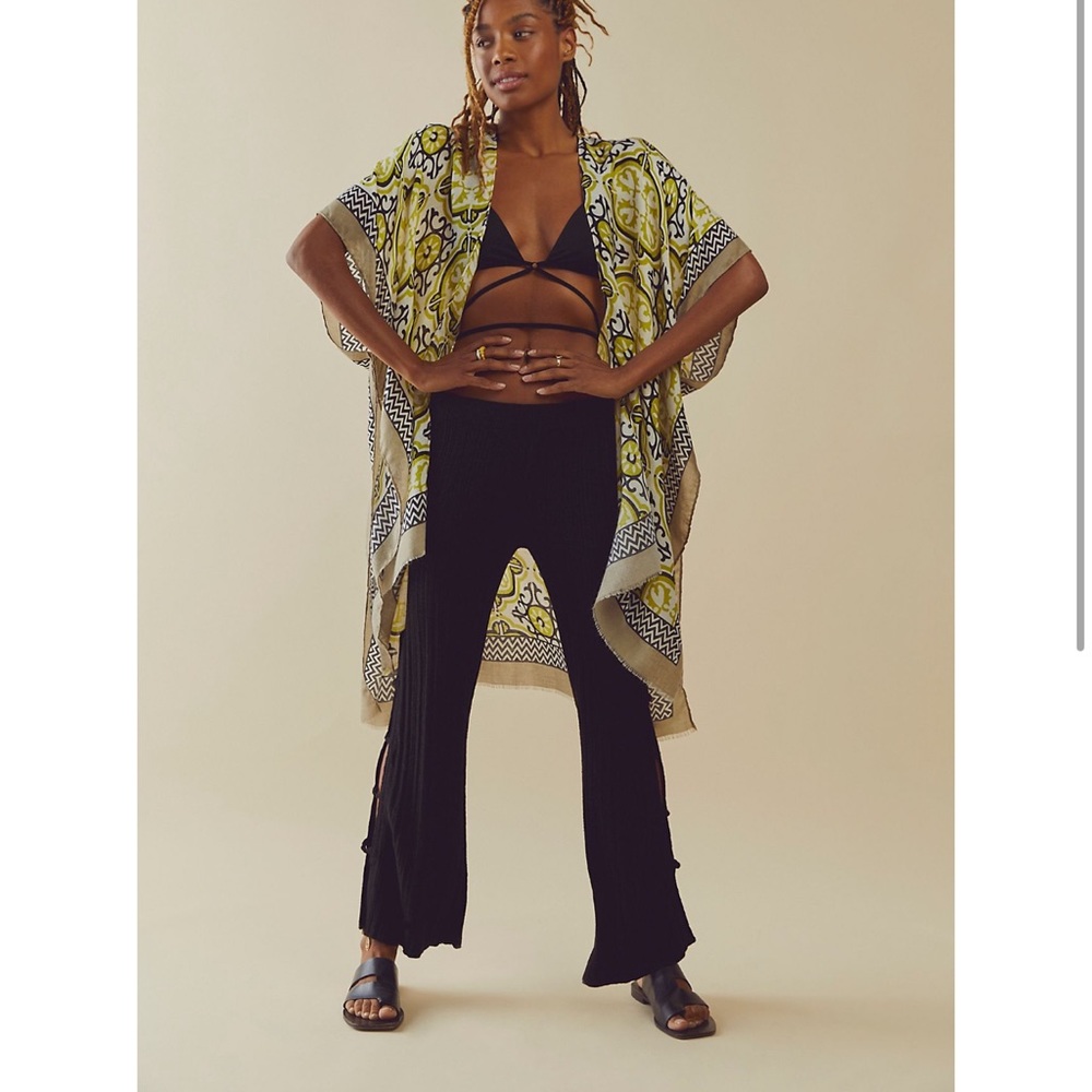 Free People Villa Mosaic Kimono